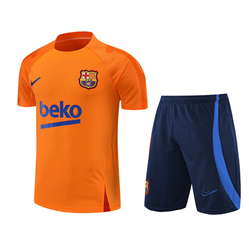 AAA Quality Barcelona 22/23 Orange Training Kit Jerseys